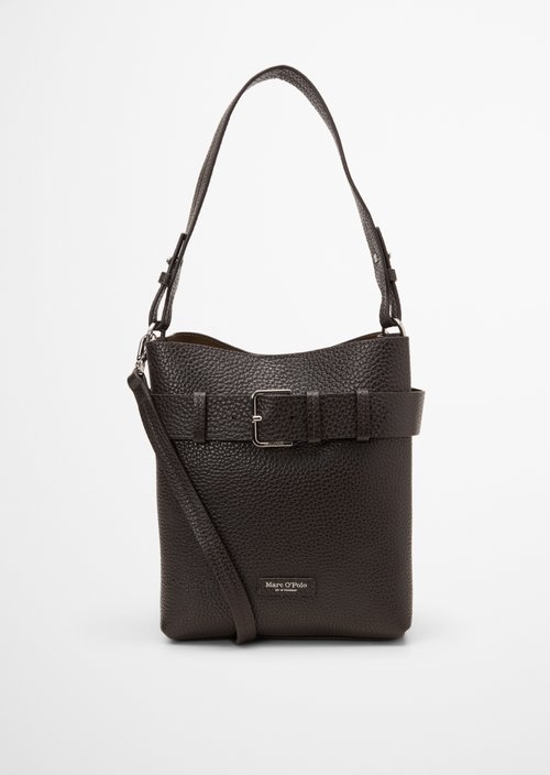Brinni Small Hobo Bag — Burnt Coffee