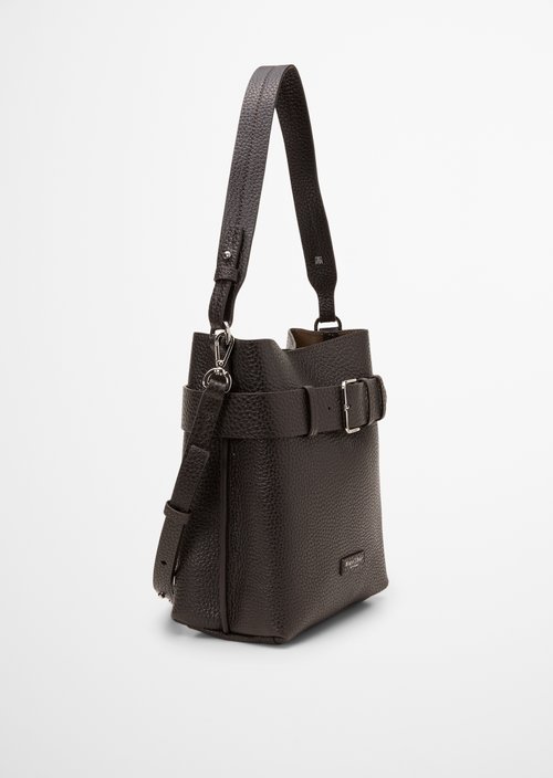 Brinni Small Hobo Bag — Burnt Coffee