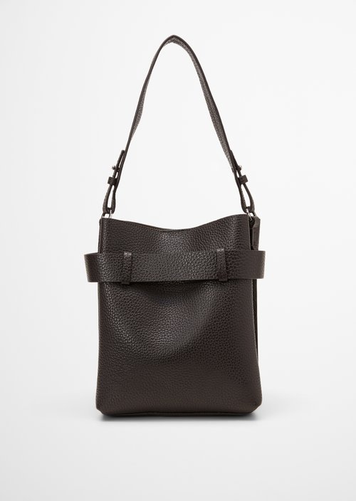 Brinni Small Hobo Bag — Burnt Coffee