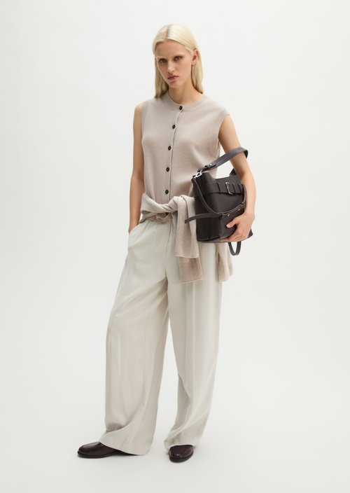 Brinni Small Hobo Bag — Burnt Coffee