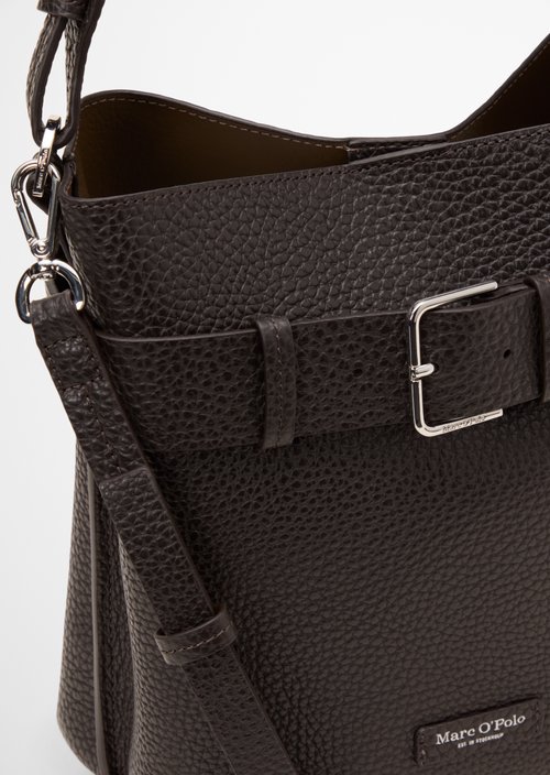 Brinni Small Hobo Bag — Burnt Coffee