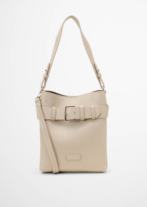 Sac Hobo modèle Brinni petit format Natural en vue de face