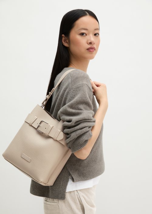 Brinni Small Hobo Bag — Natural