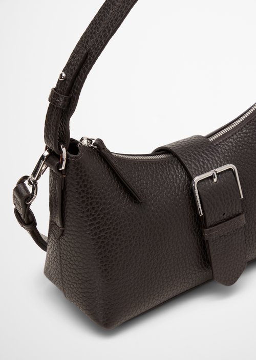 Binna Medium Shoulder Bag — Burnt Coffee