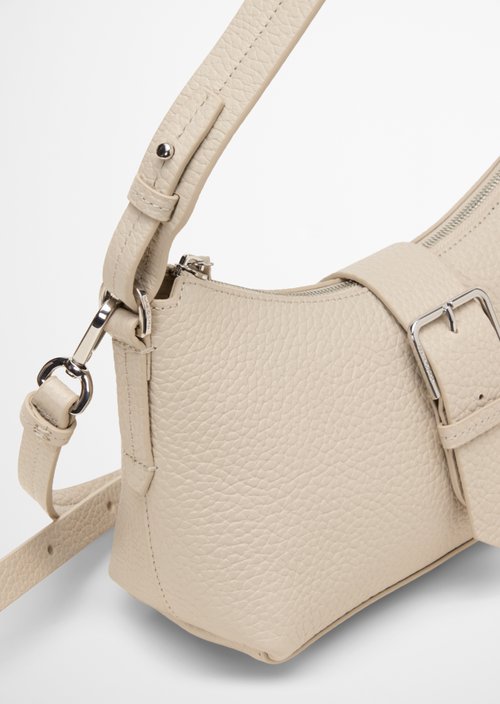 Binna Medium Shoulder Bag — Natural