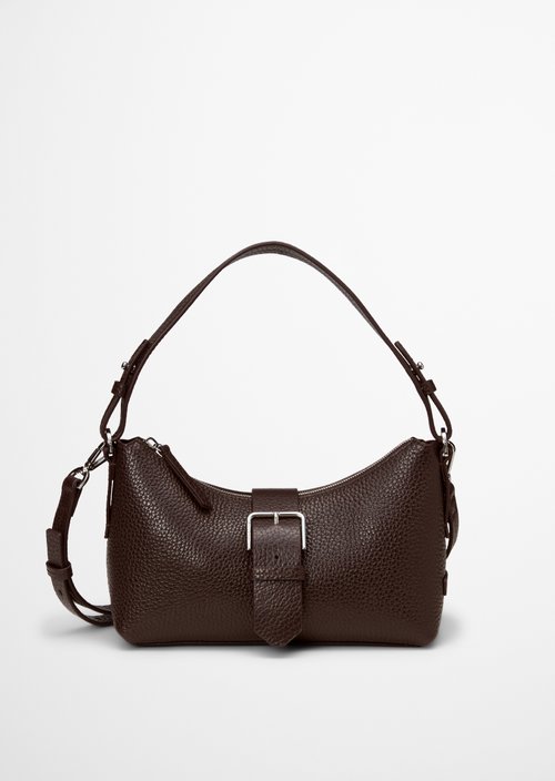Binna Medium Shoulder Bag — Black Cherry