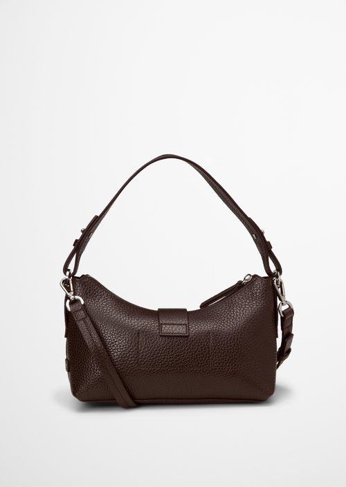 Binna Medium Shoulder Bag — Black Cherry