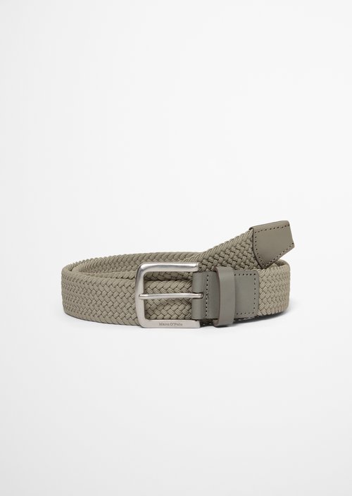 Braided Belt, Model Max — Driftwood Haze