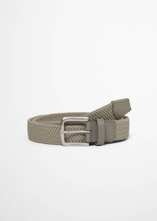 Ceinture tressée modèle Max Driftwood Haze en vue de face
