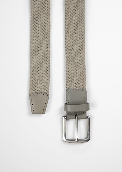 Braided Belt, Model Max — Driftwood Haze