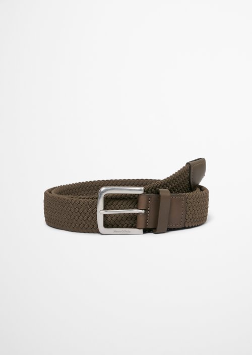 Braided Belt, Model Max — Dark Nickle