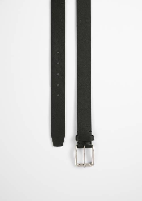 Enno Belt Burnt Coffee in detail view