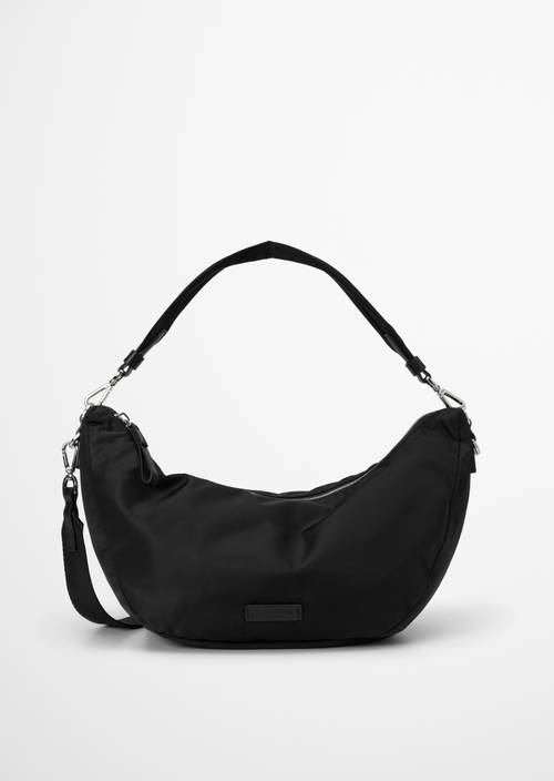 Umhängetasche Model Elina small Black in Frontalansicht