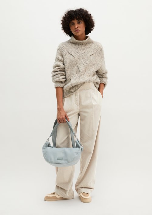 Elina Small Shoulder Bag — Glacial Blue