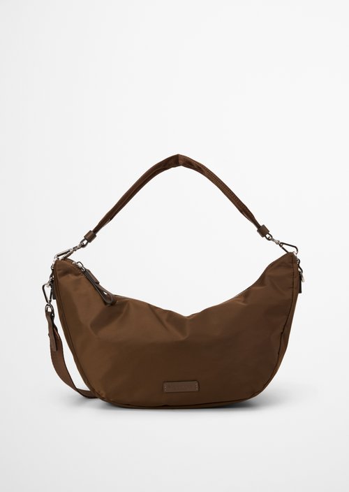 Elina Small Shoulder Bag — Dark Walnut