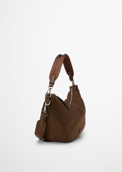 Elina Small Shoulder Bag — Dark Walnut