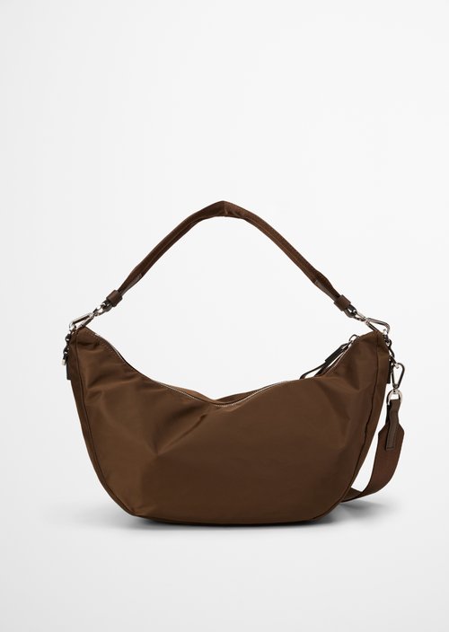 Elina Small Shoulder Bag — Dark Walnut