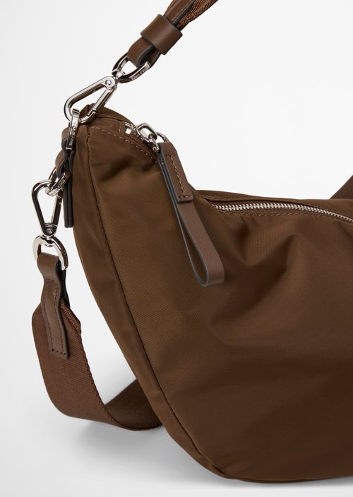 Elina Small Shoulder Bag — Dark Walnut