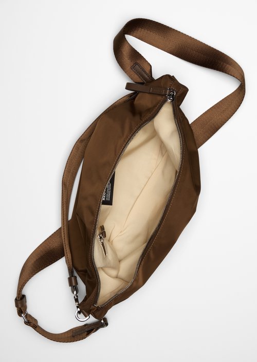 Elina Small Shoulder Bag — Dark Walnut