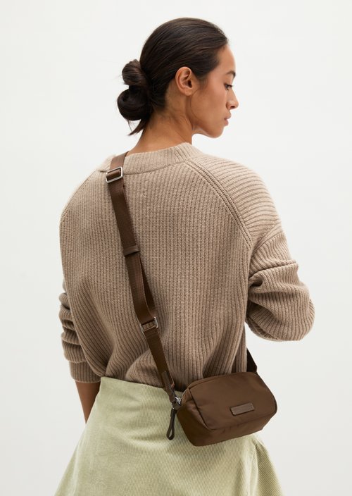Elsy XS Crossbody Bag — Dark Walnut