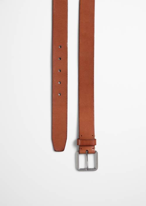 Ceinture modèle Berit Classic Cognac en vue détaillée