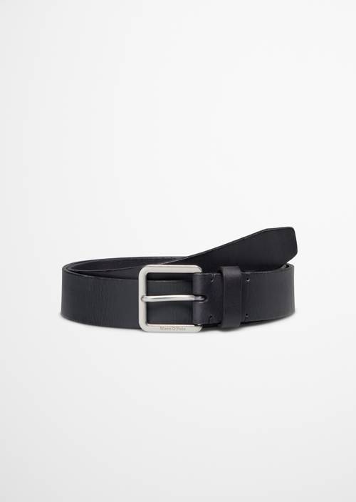 Berit Belt Peppercorn Grey in front view