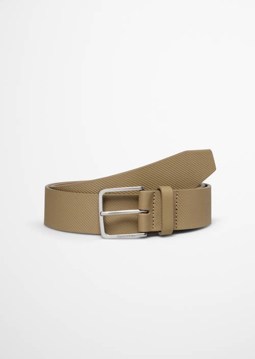 Gürtel Model Luan Pale Khaki in Frontalansicht