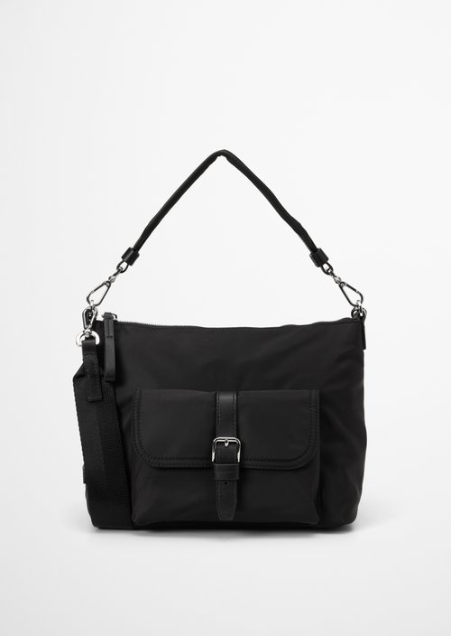 Caren Hobo Bag — Black