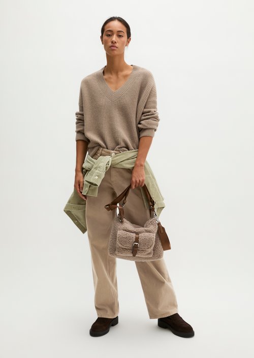 Caren Small Shoulder Bag — Earthy Taupe