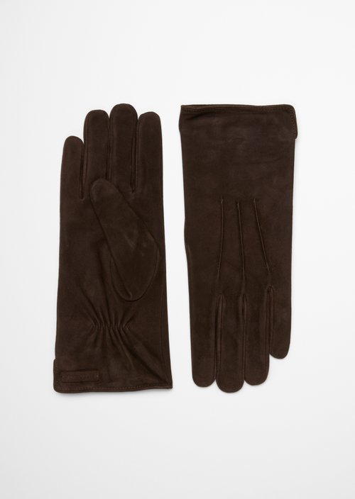 Goatskin gloves — Burnt Coffee