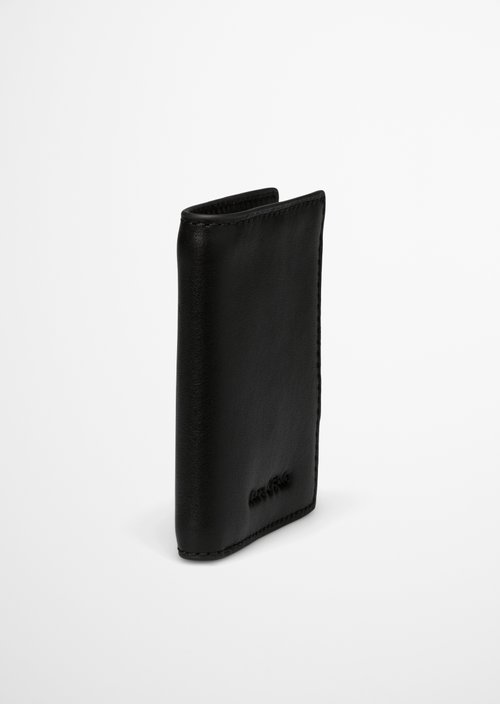 Maxi Fold-Over Wallet — Black
