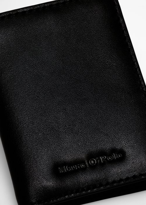 Maxi Fold-Over Wallet — Black