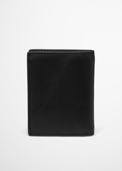 Maxi Fold-Over Wallet — Black