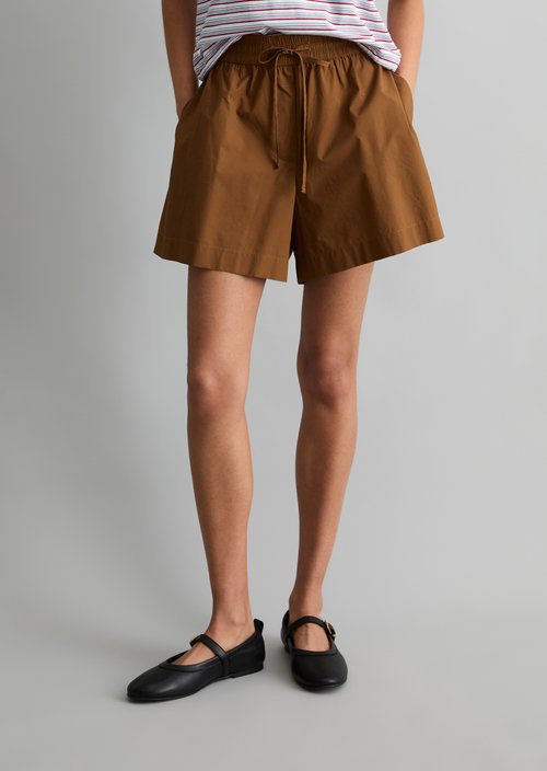 Relaxed shorts — Umbra Brown