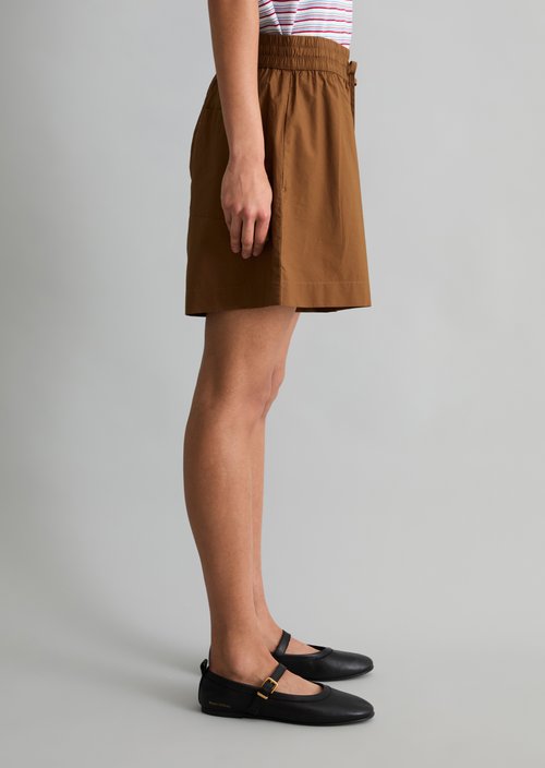 Relaxed shorts — Umbra Brown