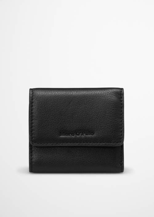 Jean Combination Wallet Black in front view