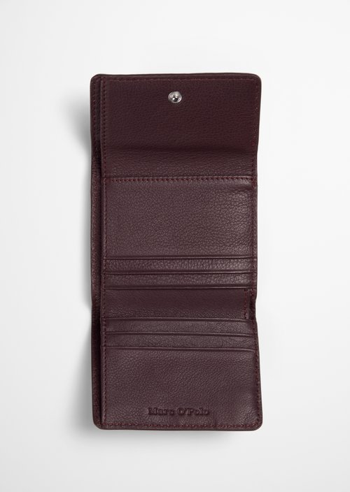Jean Combination Wallet — Black Cherry