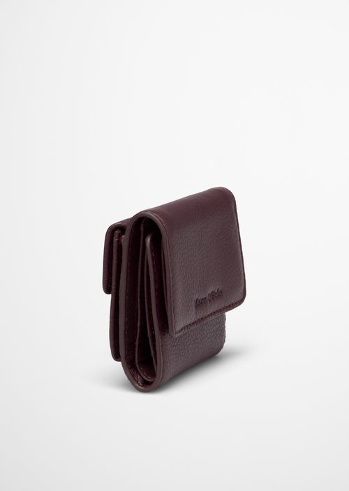 Jean Combination Wallet — Black Cherry