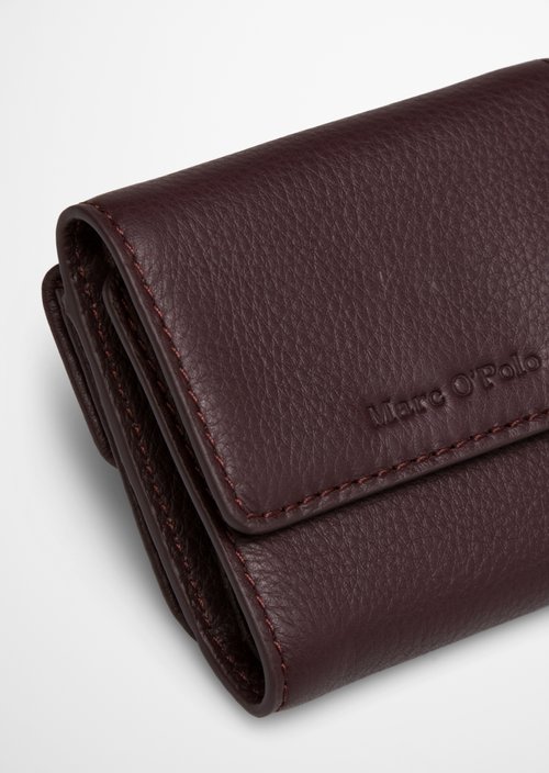 Jean Combination Wallet — Black Cherry