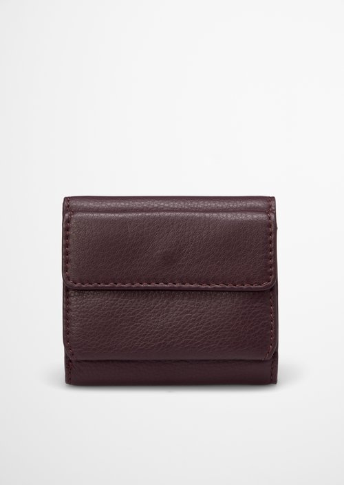 Jean Combination Wallet — Black Cherry