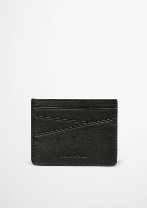 Kartenetui Model Junis Black in Frontalansicht