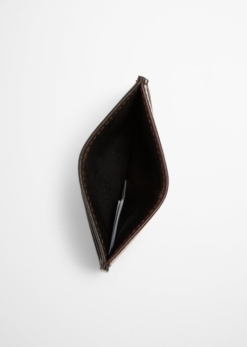 Card Case, Junis Model — Burnt Coffee