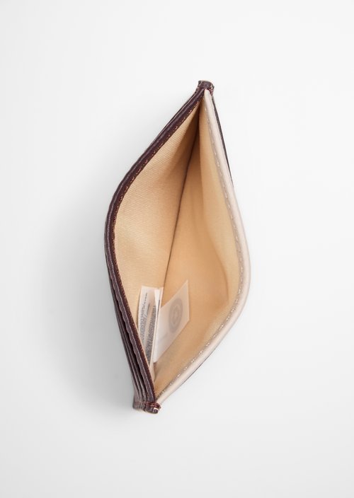 Card Case, Junis Model — Black Cherry