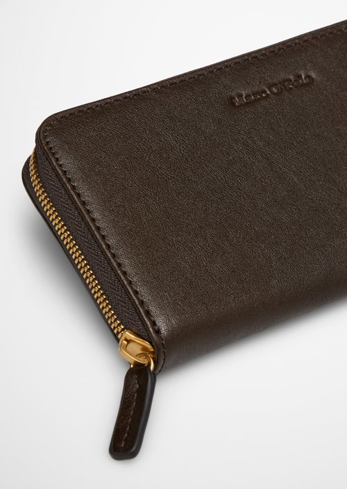 Finja Combination Wallet — Burnt Coffee