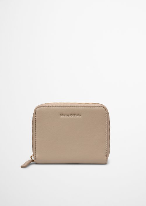 Ellis Zipper Wallet — Earthy Taupe