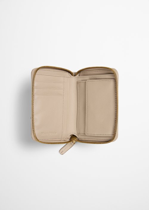 Ellis Zipper Wallet — Earthy Taupe