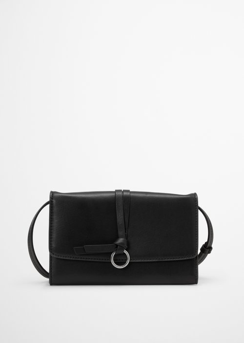 2-in-1 Shoulder Bag, Lula Model — Black