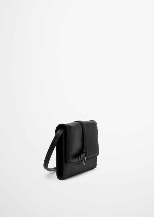 2-in-1 Shoulder Bag, Lula Model — Black