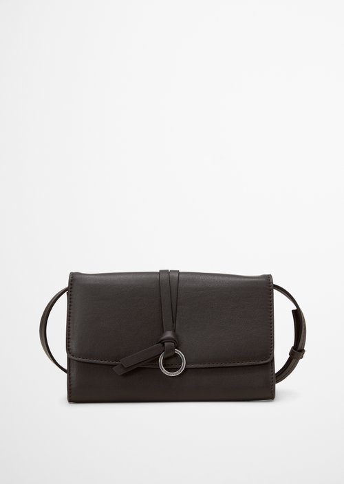 2-in-1 Shoulder Bag, Lula Model — Burnt Coffee