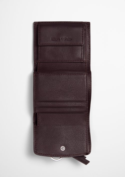 Lunya Combination Wallet — Black Cherry